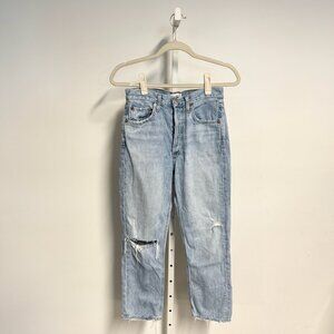 AGOLDE Distressed Slim Fit Jeans